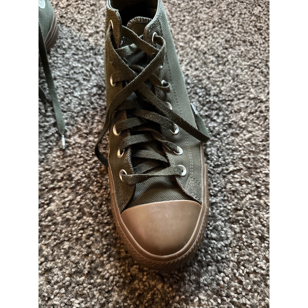 Converse Chuck Taylor All Stars Pro Unisex Khaki Green Shoes Size 10 M 12 WM - Picture 12 of 16